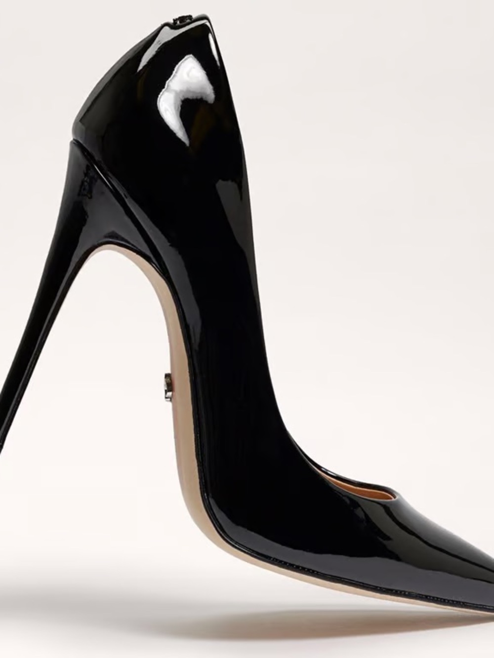 Sam Edelman Black Patent Stiletto Pumps - size 8.5 - Picture 7 of 8